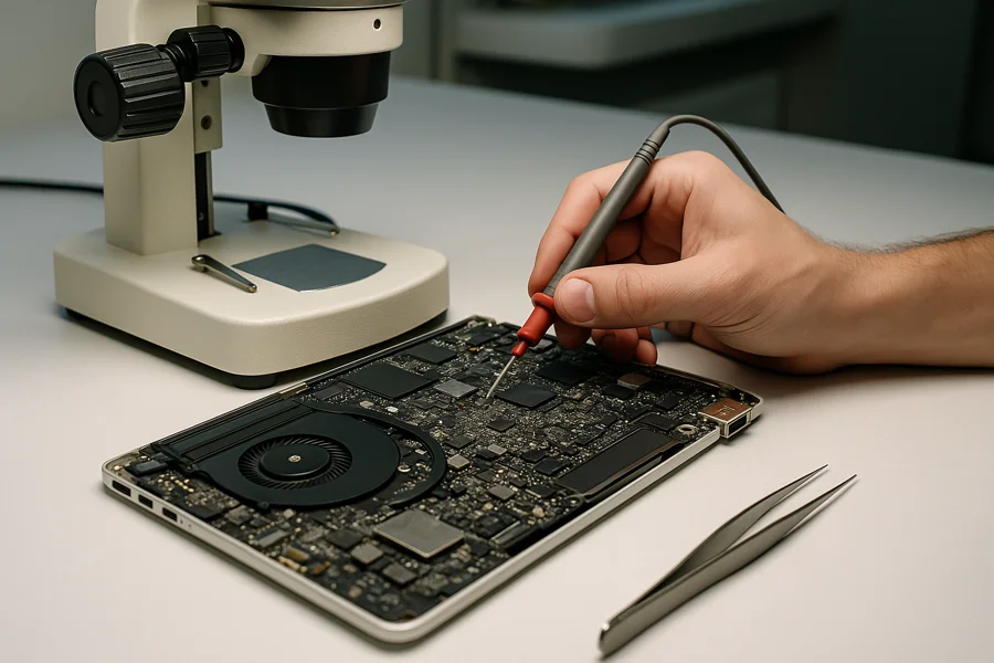 Data recovery repair illustration